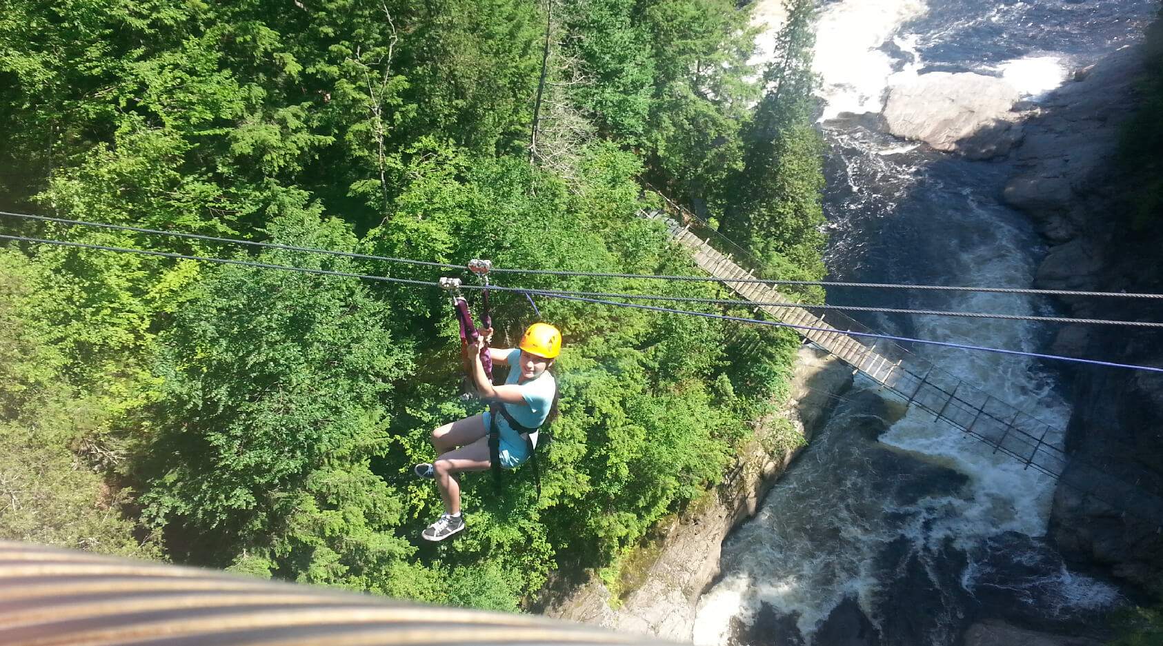 Via ferrata et canyoning à Sainte-Anne-de-Beaupré
