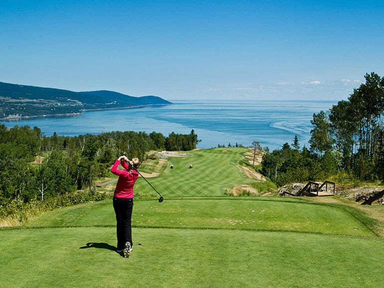 Golf au Fairmont Le Manoir Richelieu